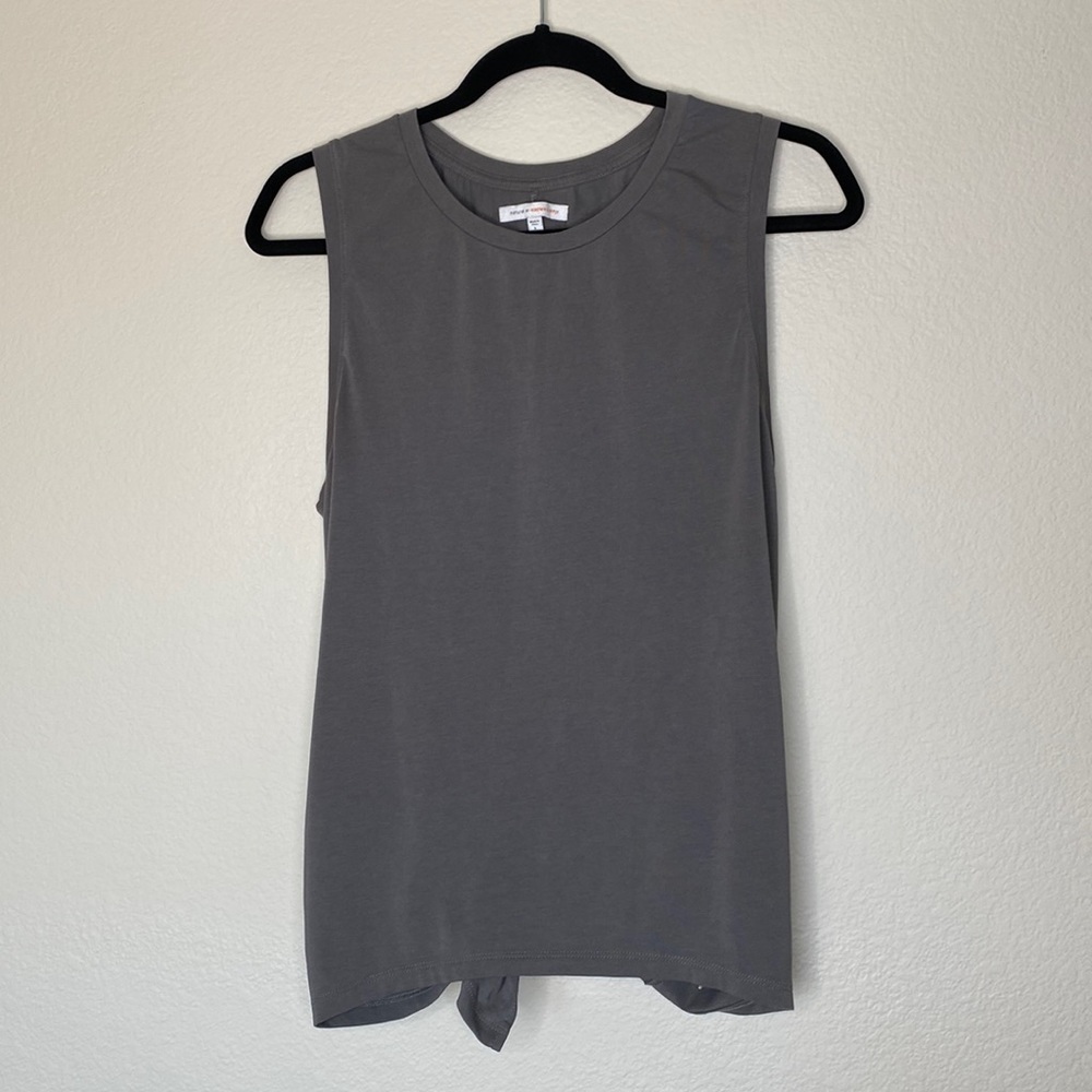 Natural known supply tie back tank grey large EUC